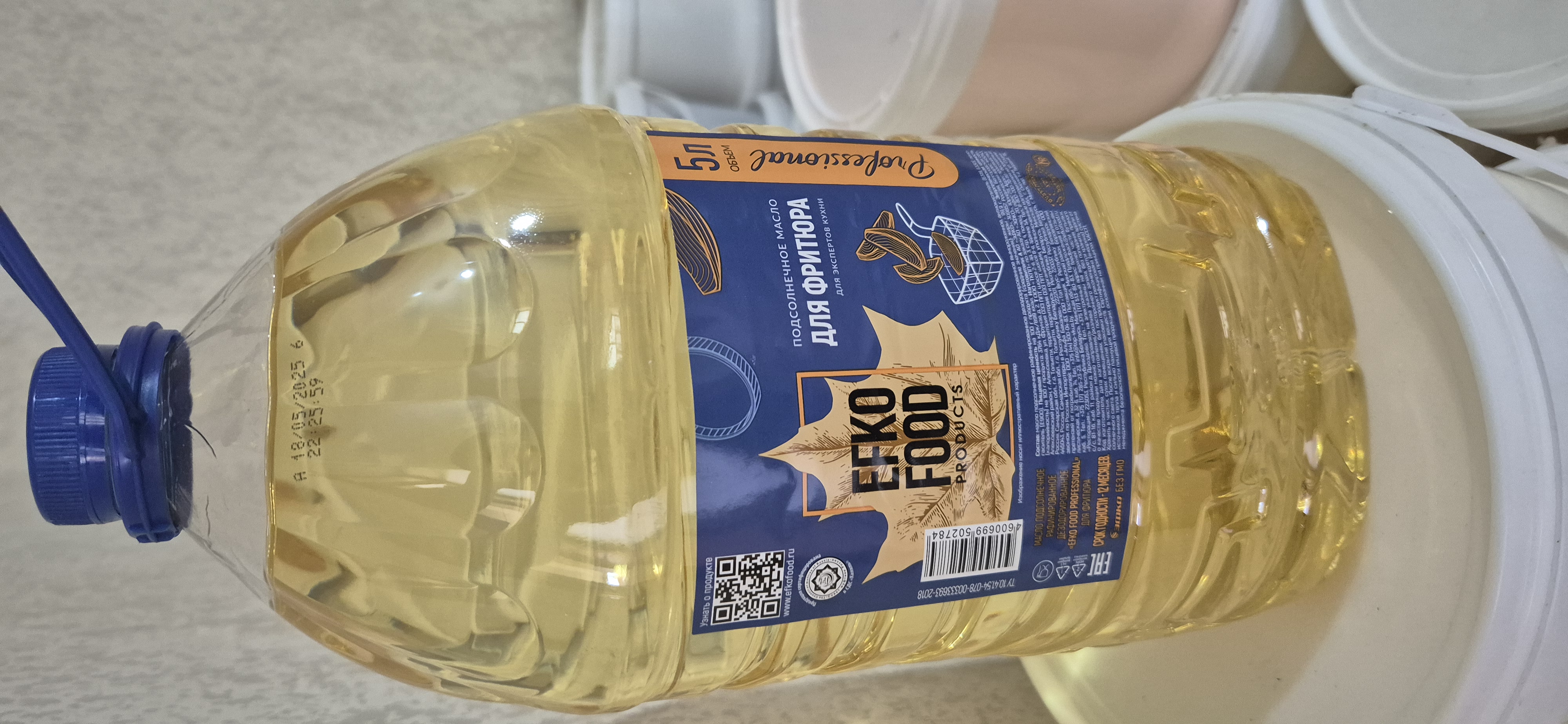 Масло для фритюра "EFKO FOOD" 5L thumbnail